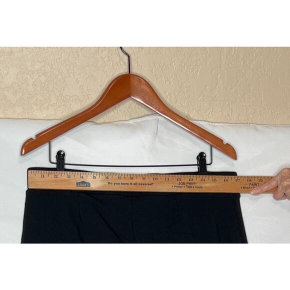 J.Jill size M pants black pull-on stretchy high-rise boot cut office walking - Picture 3 of 8